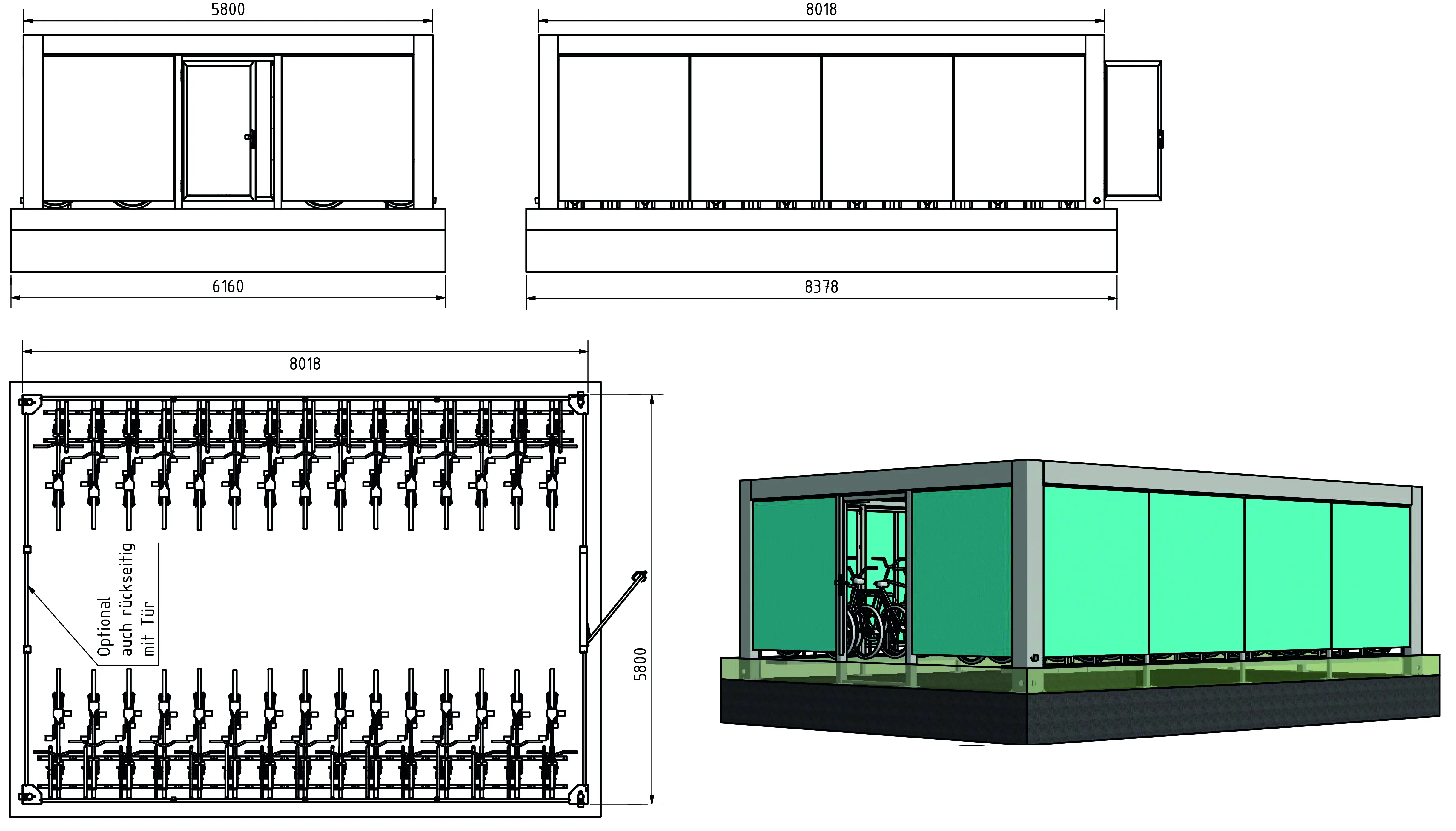 KUBUS 580 mit Basic Plus 50 maximale Konfiguration